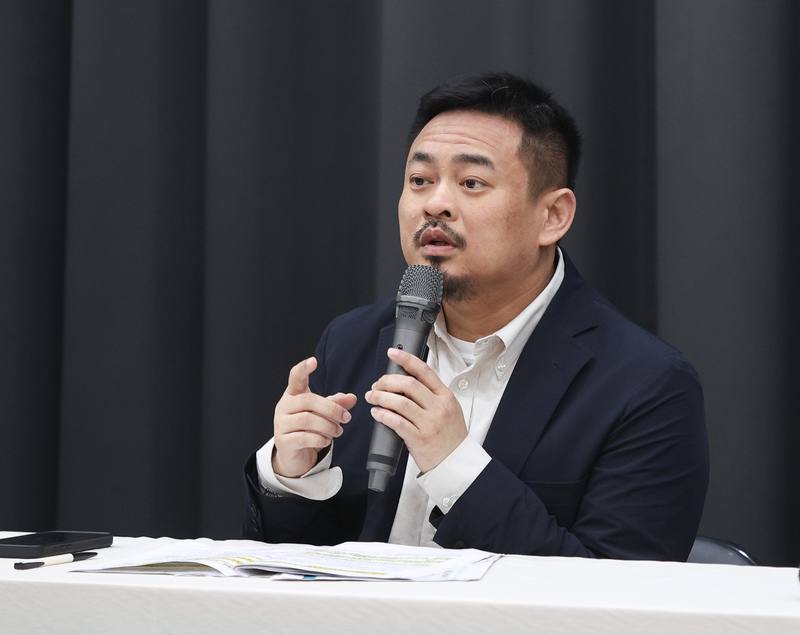 圖為勞動部長洪申翰。（中央社檔案照片）