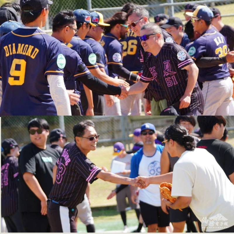 運動是融洽的共通語言，場上場外都是最佳運動員