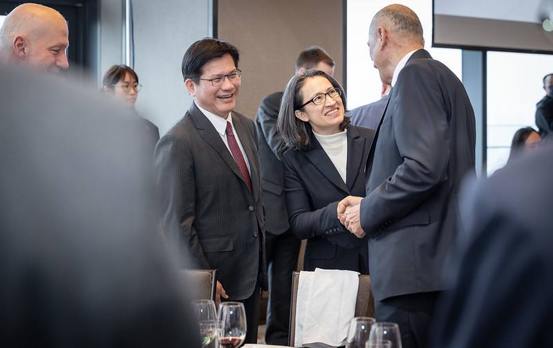 蕭美琴副總統今（17）日午間出席「2025年玉山論壇-新南向+：台灣、印太與新世界」午宴