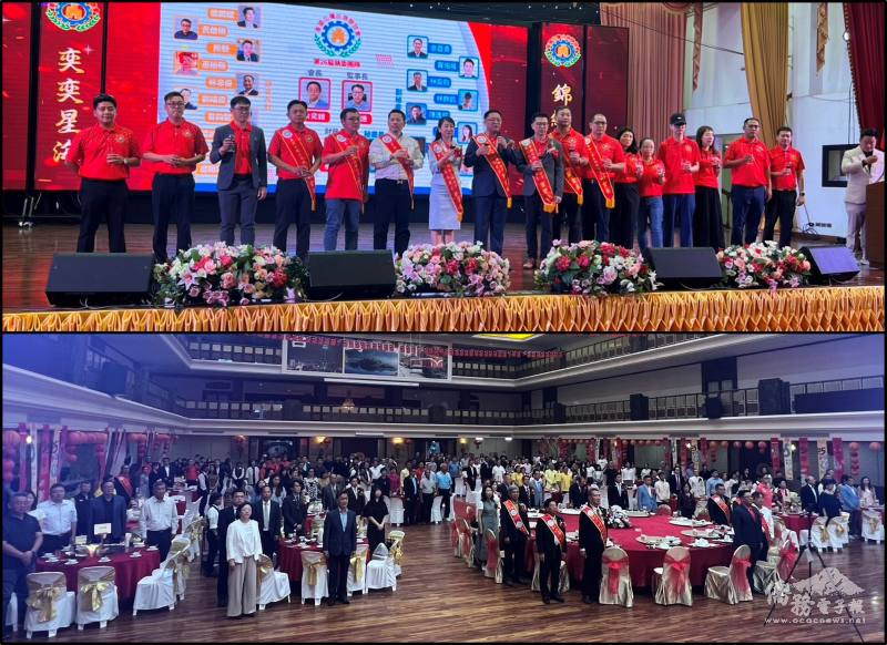 北欖臺商聯誼會幹部合影與現場盛況