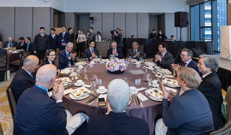 副總統出席「2025年玉山論壇-新南向+：台灣、印太與新世界」午宴