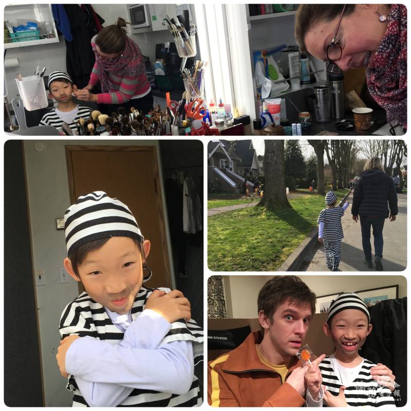 吳昱廷小時候參與電視劇演出