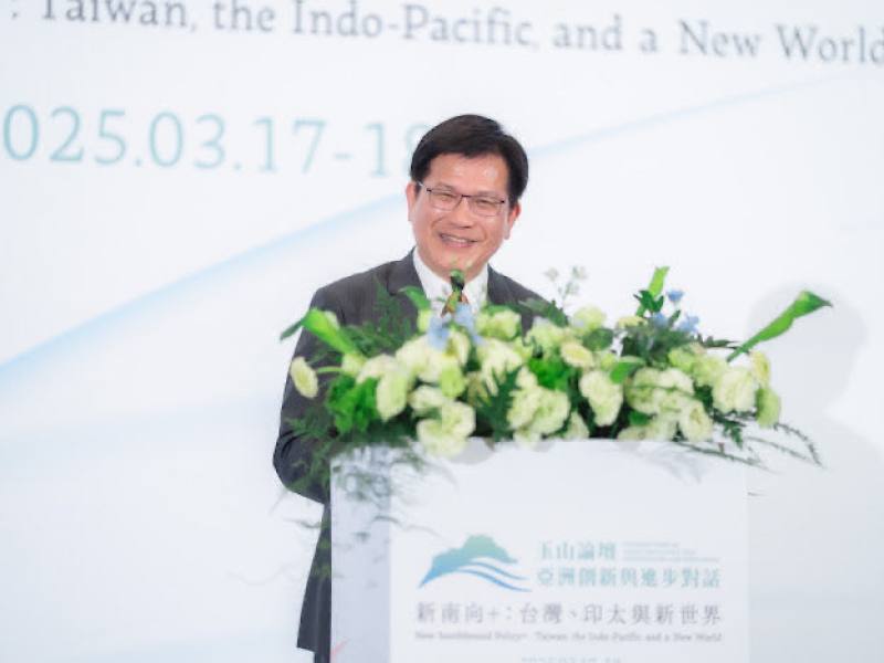 外交部長林佳龍主持晚宴並致詞