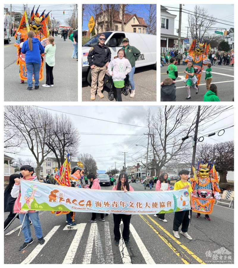 Parade highlights - Everyone likes the San Tai Zi wearing in traditional costumes