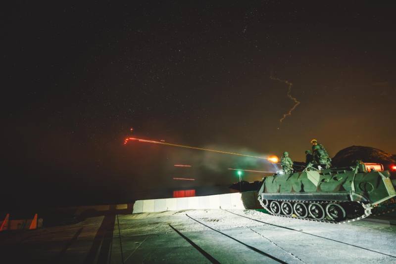 馬防部執行雲台操演，驗證部隊作戰能力