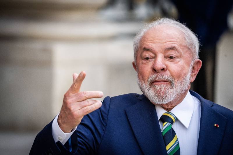 巴西總統魯拉(Luiz Inacio Lula da Silva)。(AFP)