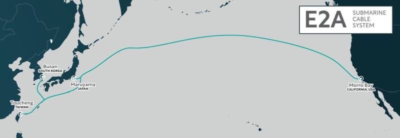 中華電信投資E2A亞美新海纜。(中華電信提供)