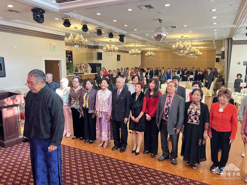 春祭活動由祭孔正獻官李作堂(左)主持