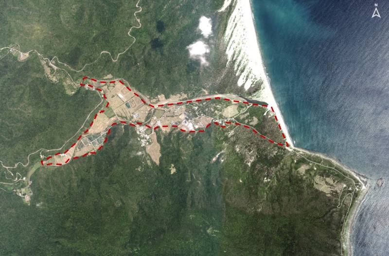 國家發射場域位址選定屏東縣滿州鄉九棚村