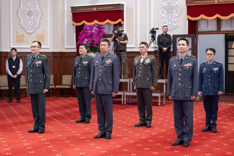 中華民國114年4月份將官晉任授階典禮