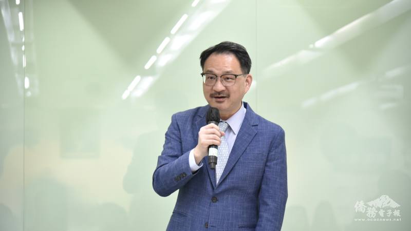 僑務委員會副委員長阮昭雄致詞