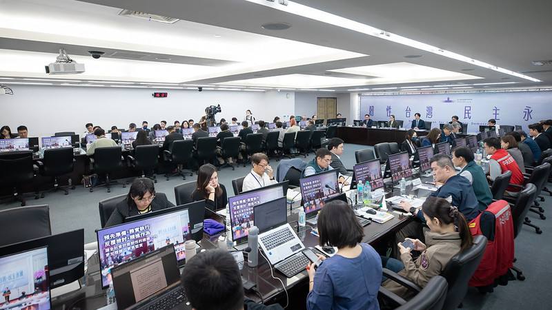總統主持「全社會防衛韌性委員會第3次委員會議」