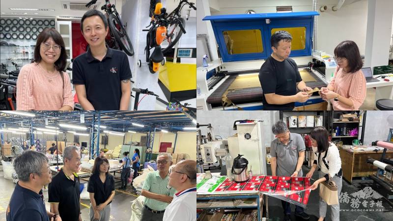 五天行程中向巴拉圭亞松森與東方市兩地僑臺商相關企業提供專業諮詢