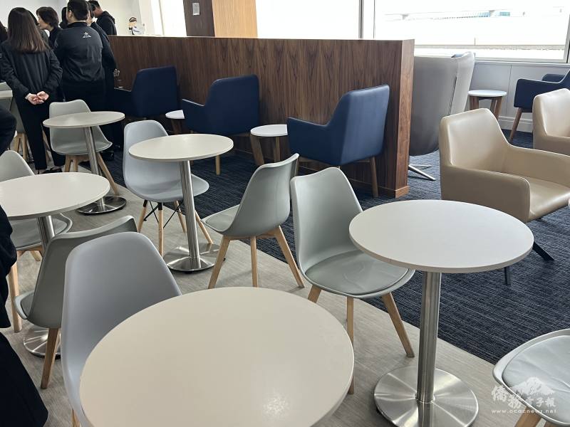 温馨的華航舊金山機場貴賓室