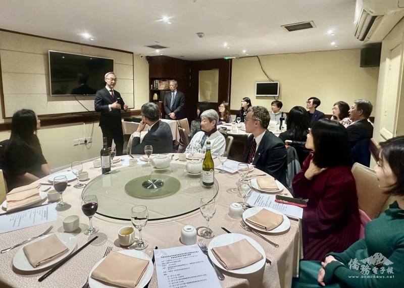 駐英國大使姚金祥表示，英國僑區新增1席僑務委員席位，顯示國內政府對英國僑區的重視