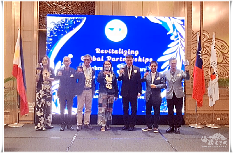 菲律賓臺灣工商總會成立37周年舉杯同慶