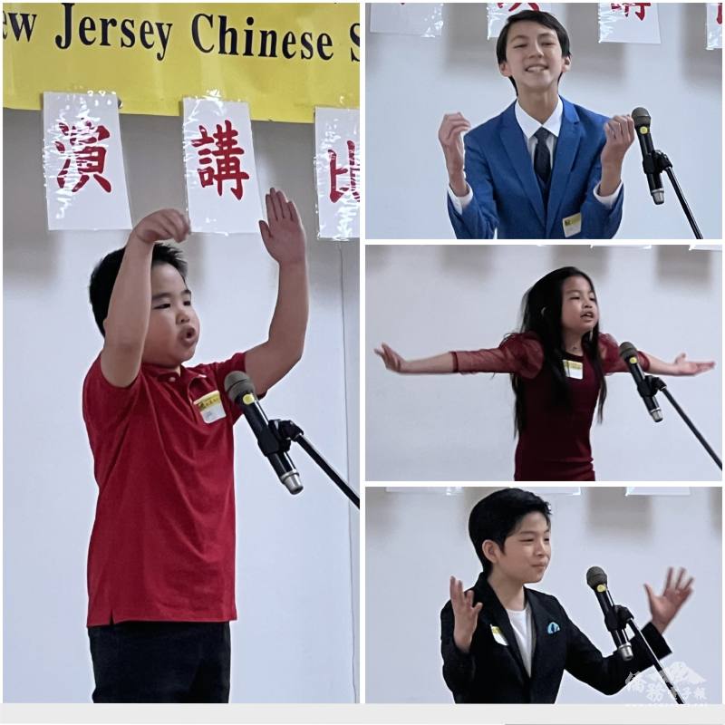 學生曾霆鋒、何宣德、李娜莉、許竣凱四人去年參賽，今年再次參賽