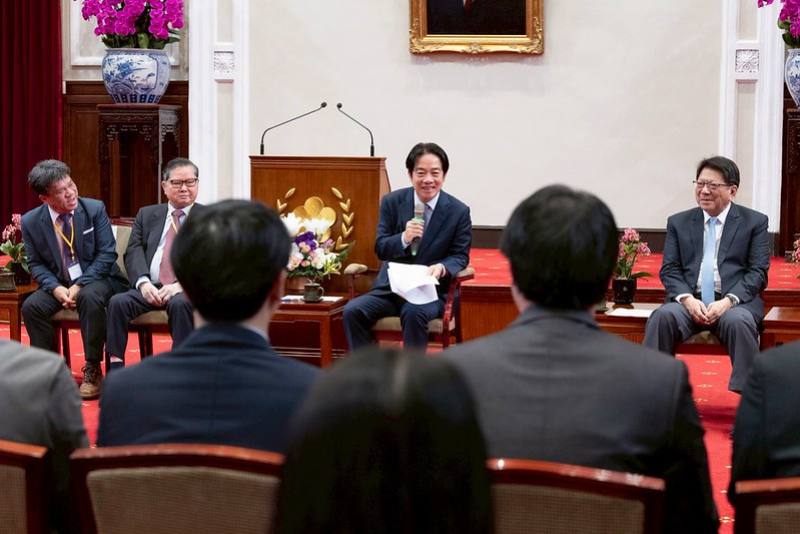 賴清德總統31日上午接見「2024第二十屆國際傑出發明家獎」得獎人