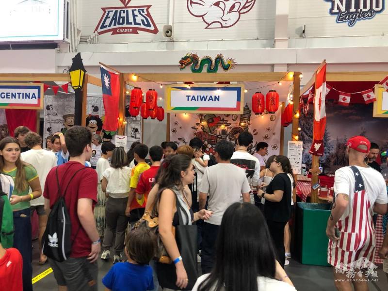 臺灣珍奶吸引現場人潮