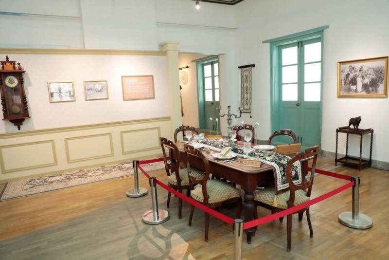 台南市定古蹟原英商德記洋行歷經半年修復，常設展「Anping 1865洋潮來襲：回望安平商貿的黃金年代」4日正式開幕。（台南市政府提供）