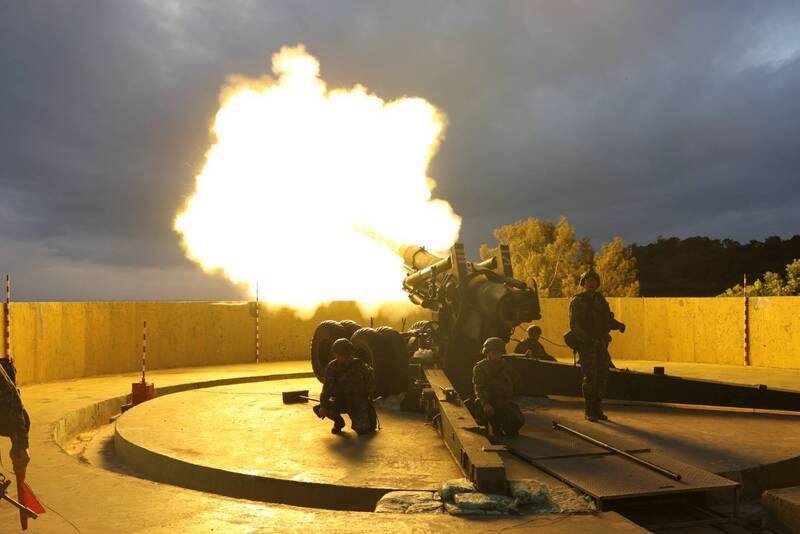 國軍「漢光41號」5日開始為期14天13夜的「電腦輔助指揮所演習」(電腦兵推)。圖為漢光演習資料照。(馬祖防衛指揮部提供/圖：中央社)