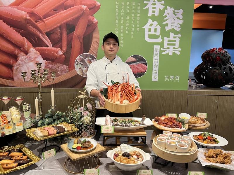 隨著天氣逐漸回溫，台中多家餐廳及飯店業者推出春季菜單，要讓消費者同時品嚐大海與陸地的料理
