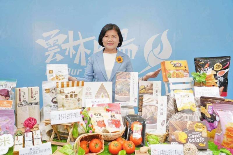 雲林縣長張麗善（圖）3月初率團前往日本參加東京食品展，7日再率業者參加新加坡國際食品展，盼藉此拓展東南亞市場。（雲林縣府提供）