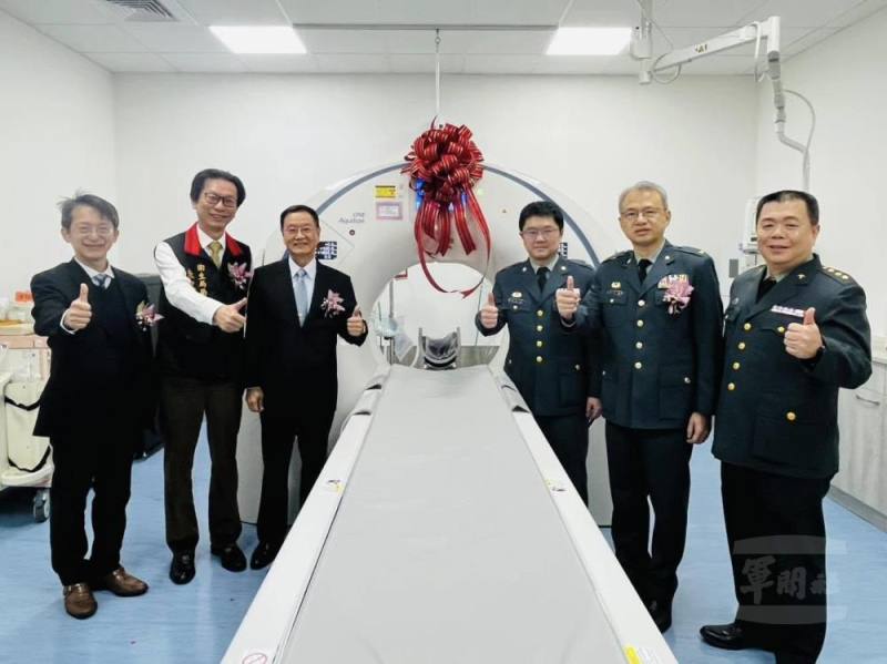 「640切電腦斷層掃描儀」，可提高心血管檢查成功率。（國軍花蓮總醫院提供）