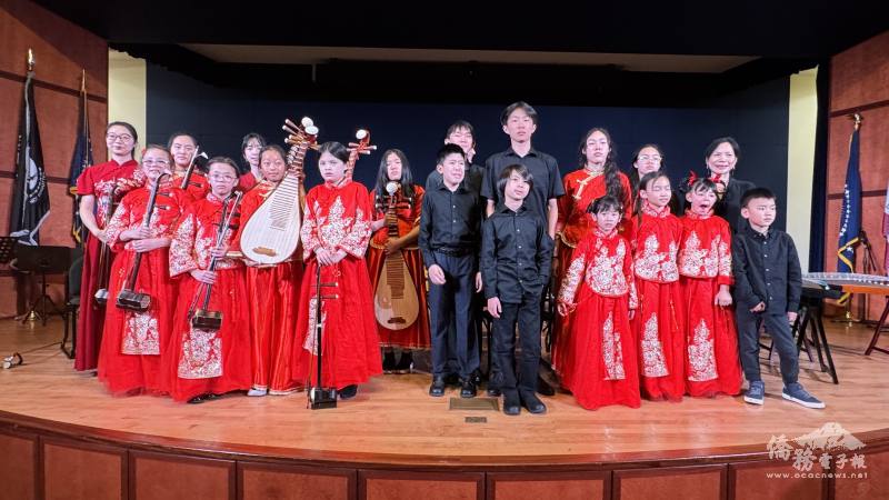 築夢青少年國樂團在尼克森總統圖書館展現中式樂團的魅力