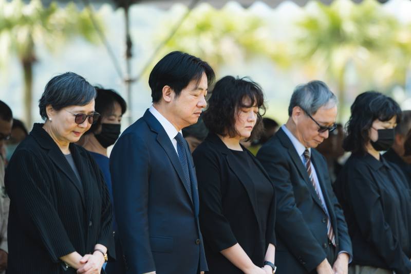 7日是「言論自由日」，賴清德總統上午出席「鄭南榕殉道36周年追思紀念會」，感念鄭南榕先生為臺灣民主奮鬥的勇氣與犧牲