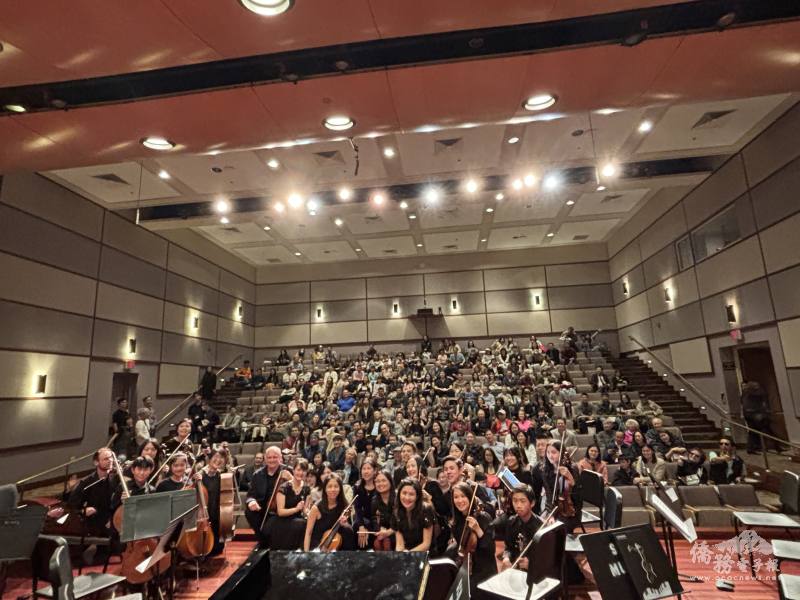 臺灣鄉親踴躍出席音樂饗宴