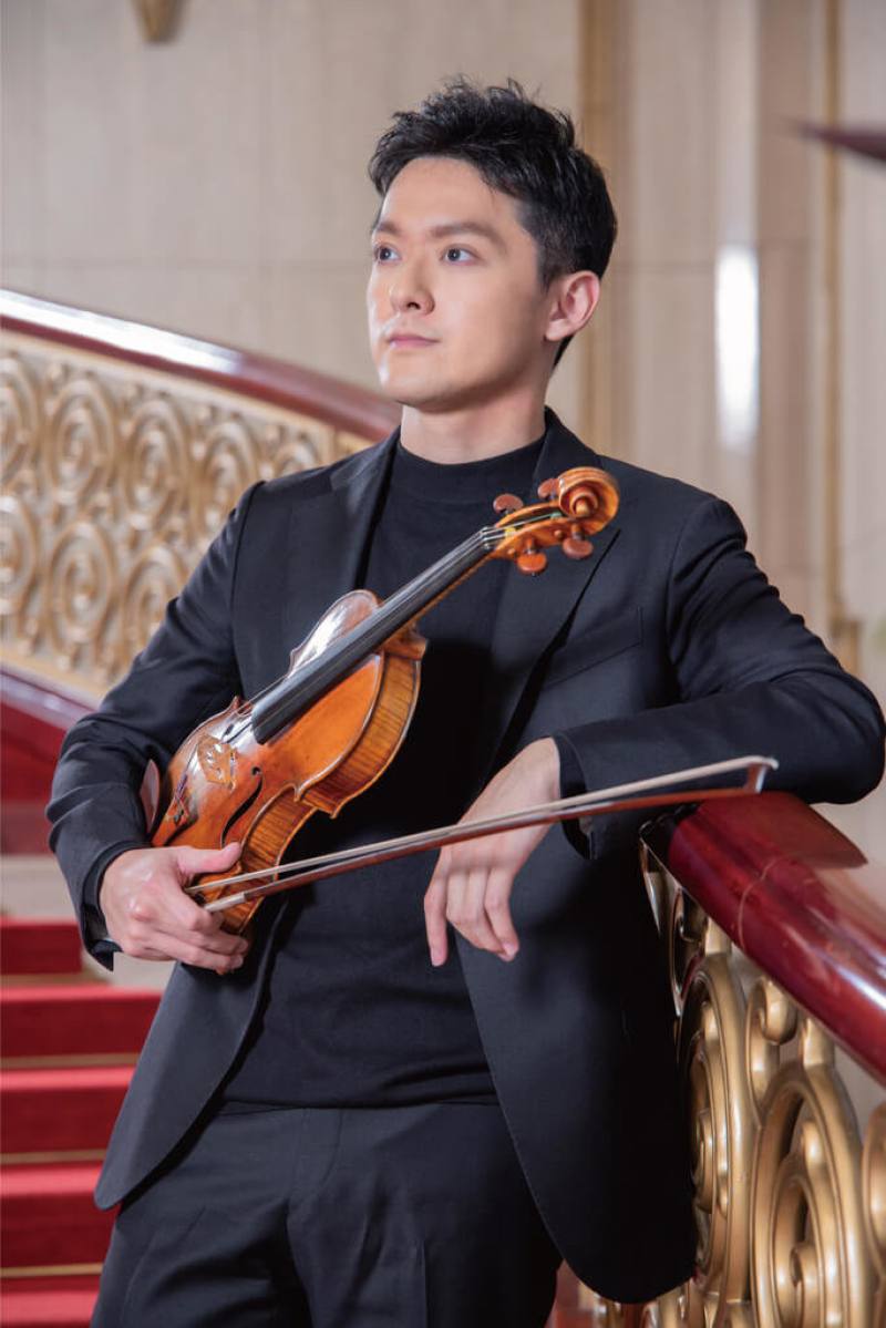 柴可夫斯基小提琴大賽銀獎得主曾宇謙（圖）將舉行獨奏會，曲目一開3大套，他表示，在一個月內要推出3套曲目，破了他自己紀錄，「這次因為場次多，正好可以奢侈推新曲目。」（牛耳藝術提供）