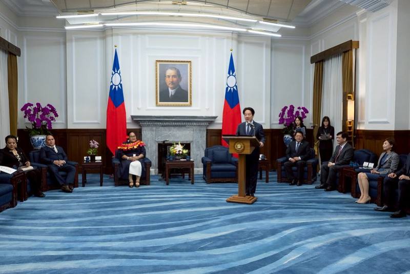 President Lai receives credentials from new Tuvalu Ambassador Lily ...