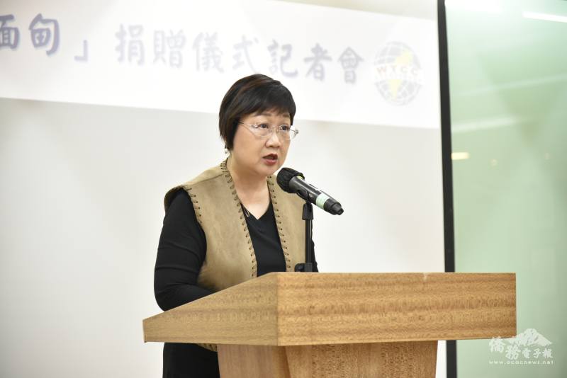 僑務委員會委員長徐佳青宣布公益勸募帳戶啟動