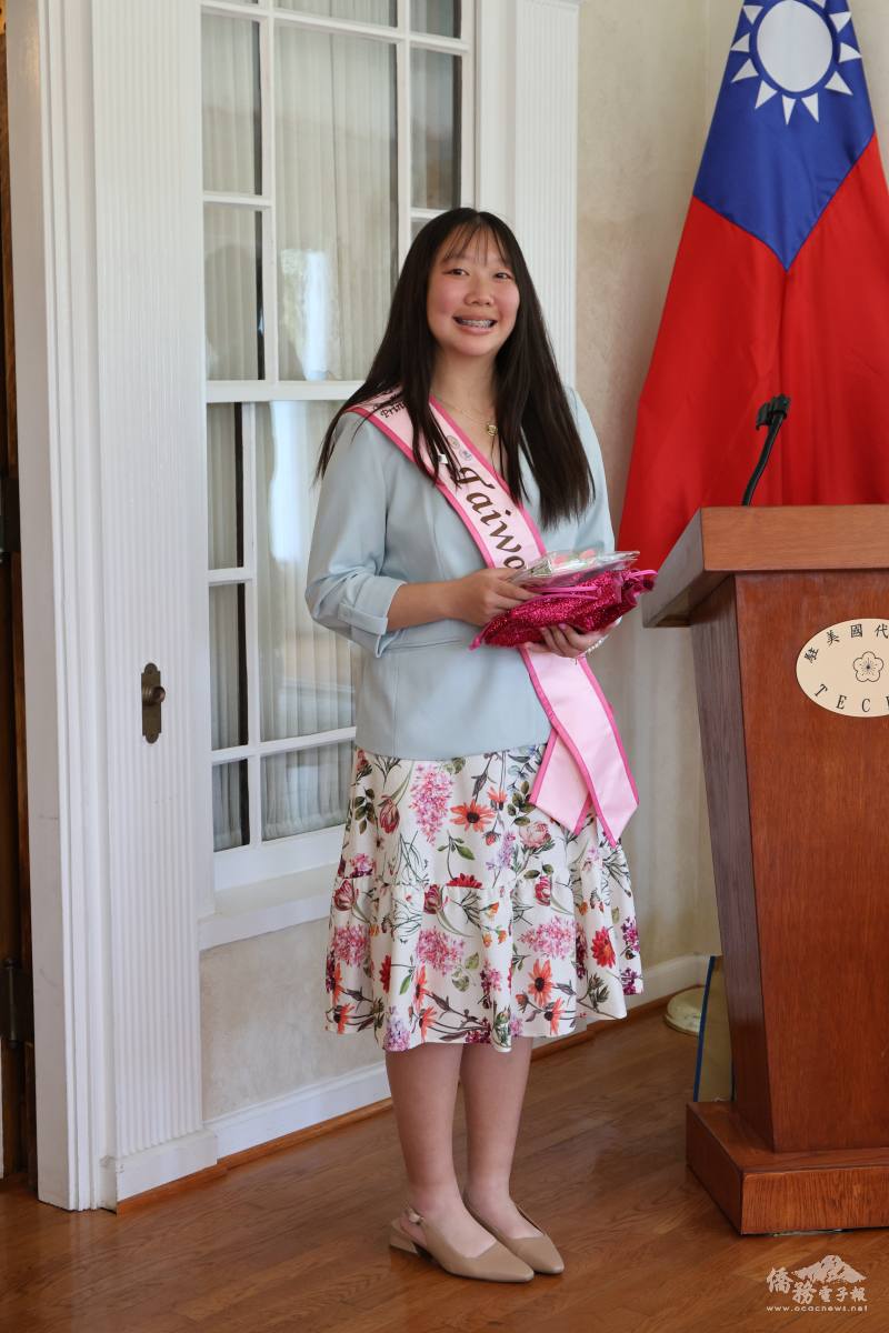 2025年櫻花公主黃韻臻展現臺美人青春外交力