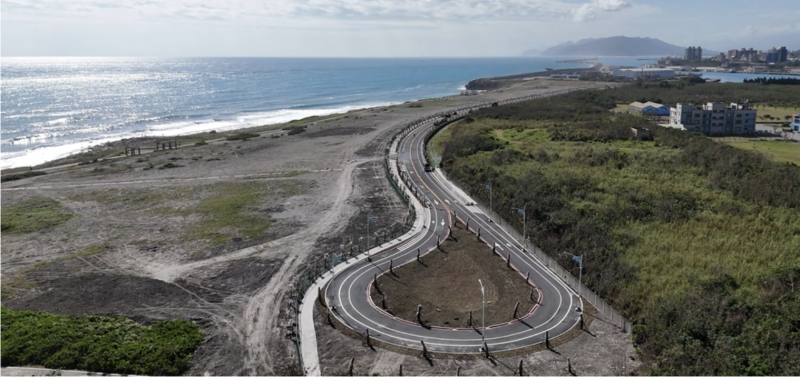 花蓮港奇萊鼻大道全景
