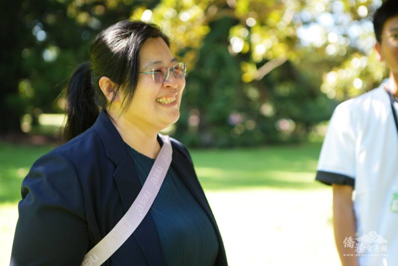 駐墨爾本辦事處副組長楊容清與社團成員們熱烈交流