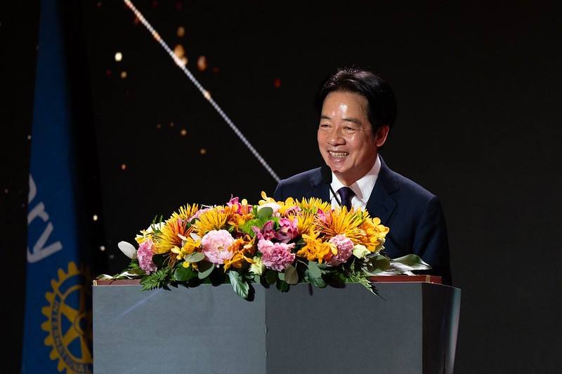 總統以「臺灣加1：全球經貿變化的臺灣新布局」為題發表演說