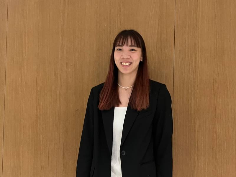 企業20年甲級男女排球聯賽本季首度新增最有價值球員（MVP）獎項，女子組由效力於台北鯨華的甘可慧（圖）獲得殊榮，她13日出席頒獎典禮