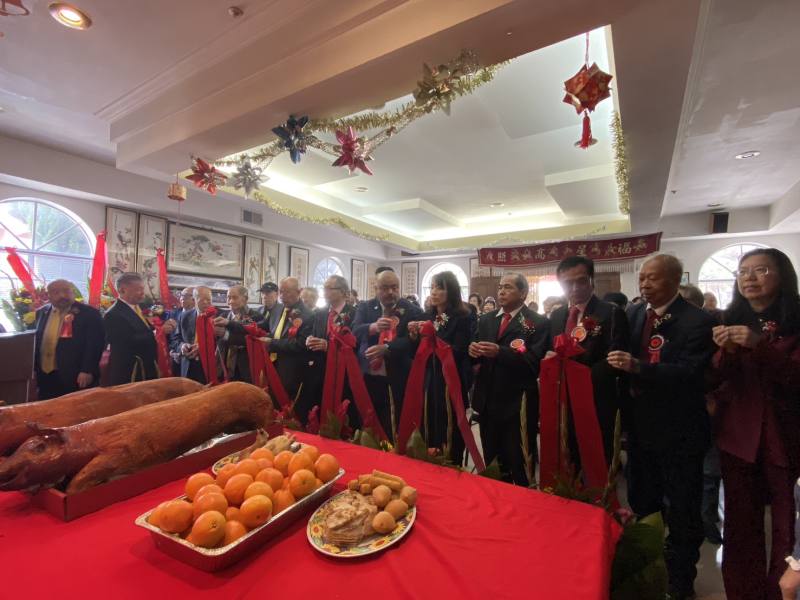 羅省伍胥山公所循古禮舉辦春季祭祖典禮