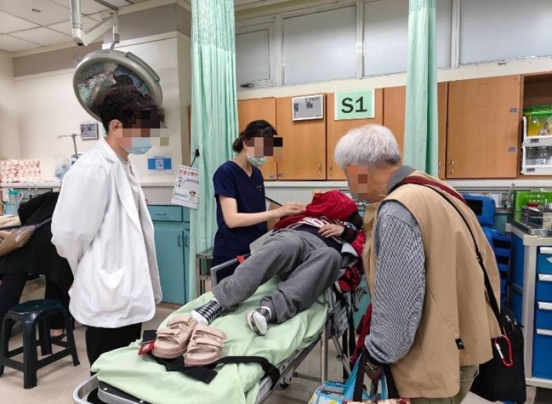 類流感醫院門診示意圖(桃園醫院為例)