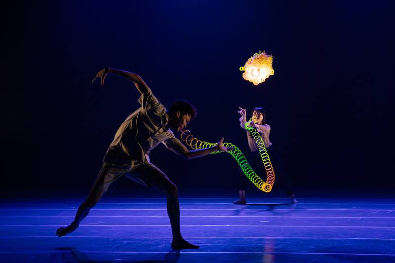 艋舺國際舞蹈節成國際舞蹈平台，舞者施旻雯舞作「口毛」將應寮國FMK國際舞蹈節（Fang Mae Khong International Dance Festival）之邀前往交流演出。（艋舺國際舞蹈節提供，林政億攝影）