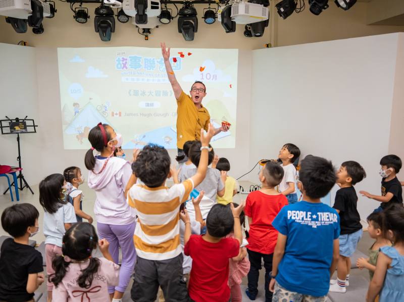 The Canadian storytelling session in the 'United Nations of Stories' event in 2024