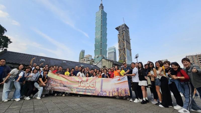 馬來西亞保險公司來台舉辦獎勵旅遊，近千名員工將分8梯次來台，預估可創造新台幣5000萬元的觀光外匯收入。（觀光署提供）