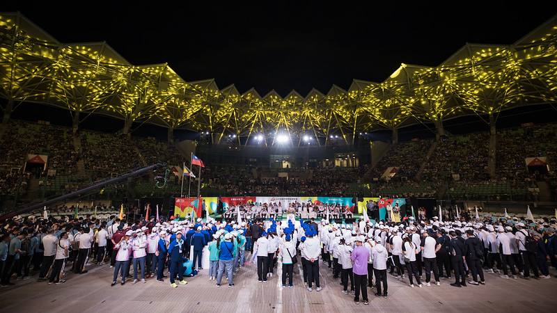 總統出席「114年全國中等學校運動會開幕典禮」