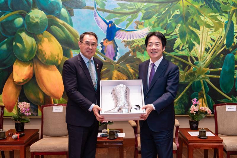 總統接見北美洲臺灣商會聯合總會「第37屆北美臺商回國訪問暨投資考察團」