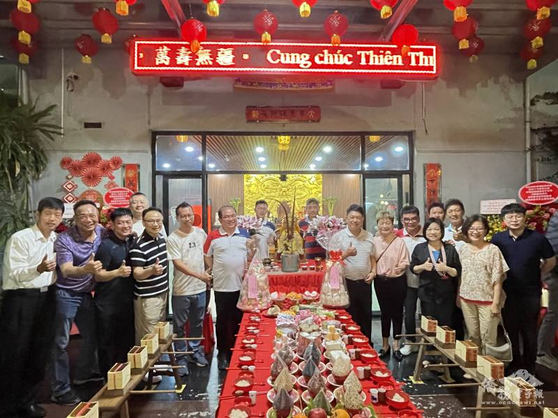 新順臺灣商會媽祖遶境文化慶典大合照
