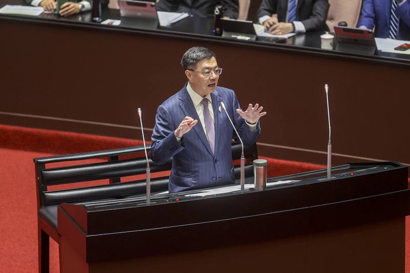 Premier Cho Jung-tai. CNA photo April 22, 2025