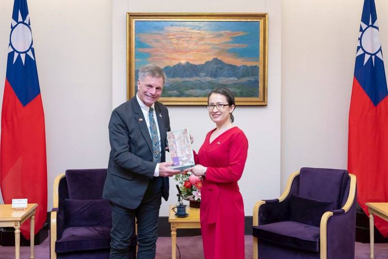 副總統接見「美國懷俄明州州長戈登訪問團」