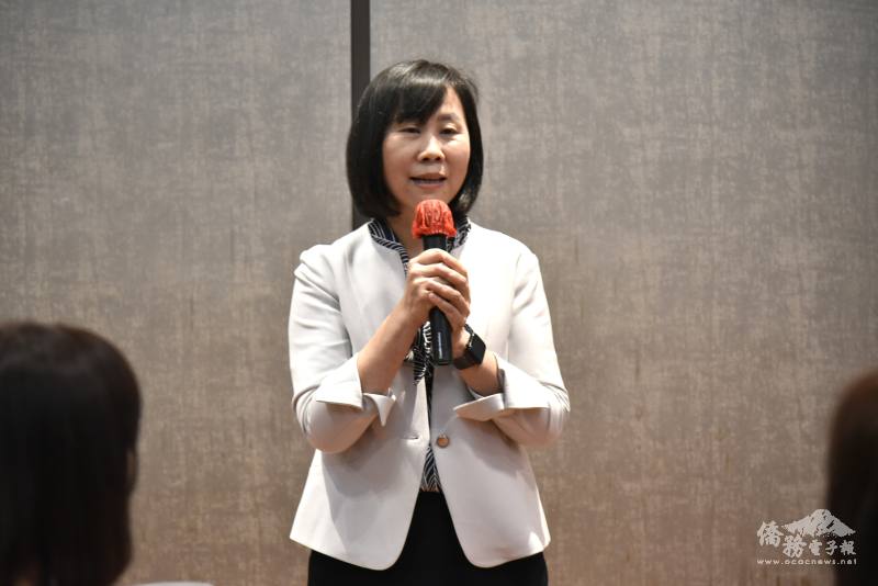 僑務委員會主任秘書榮幼娥致詞